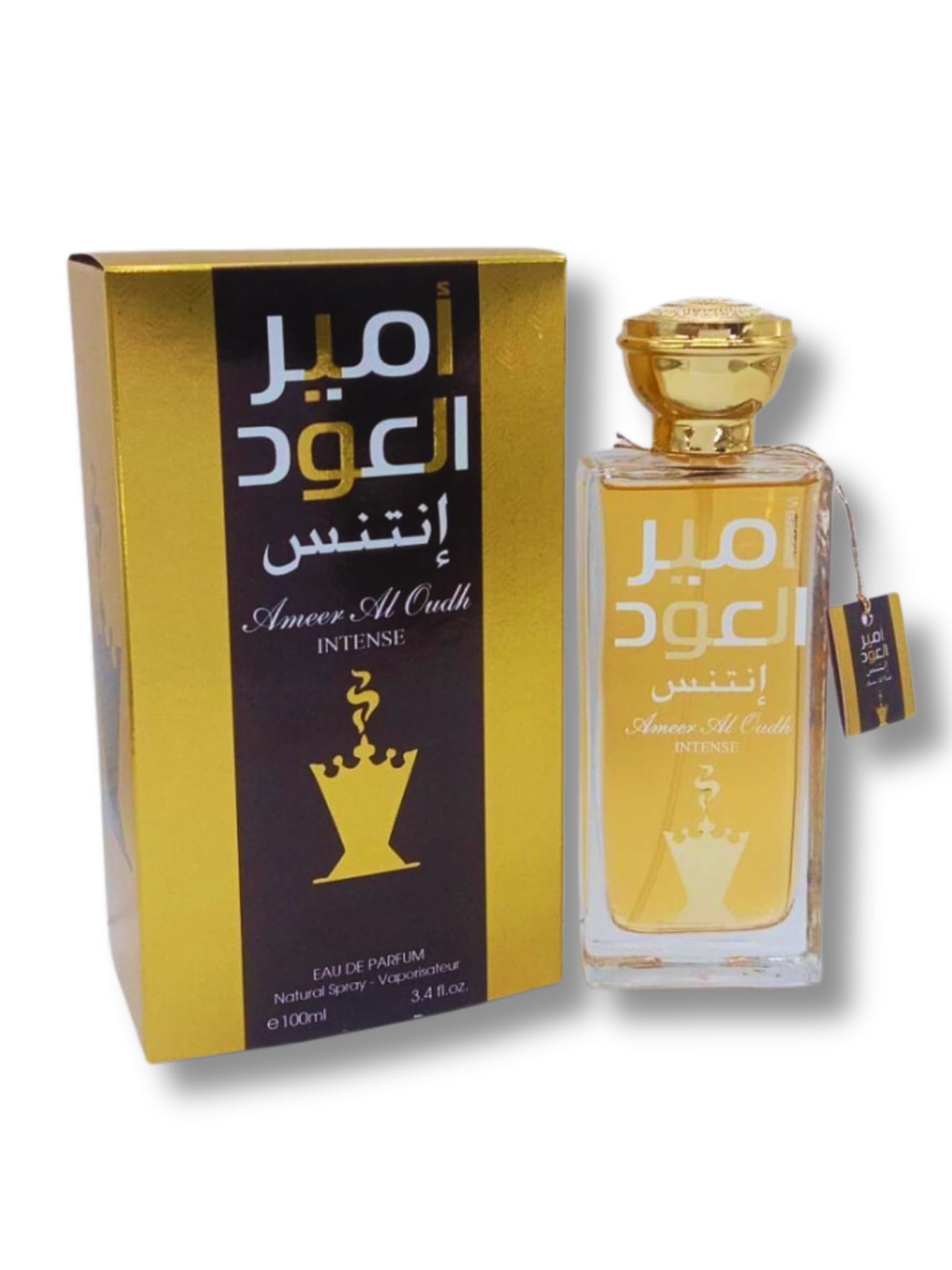 Amazon.com : Ameer Al Oud Intense Amber and woody fragrance for